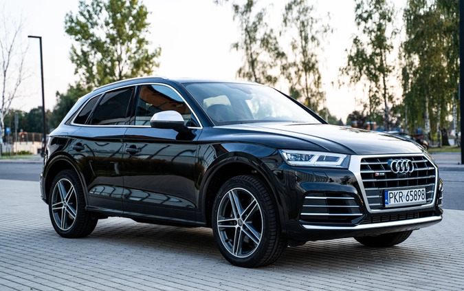 Audi SQ5 cena 163900 przebieg: 54000, rok produkcji 2018 z Krotoszyn małe 254